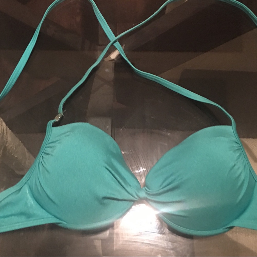 Teal bikini top -Victoria’s Secret
